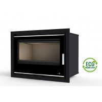 Insert Portimao Ecodesign Modèle Portimao-C-795-S Porte Battante Avec Puissance 8Kw De La Marque Termofoc Oui, Avec Ventilation , Foyer Acier Carbone Et Vermiculite